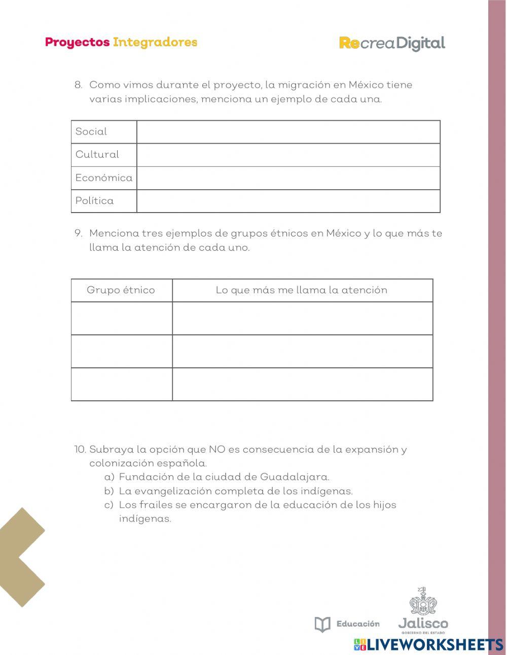 Evaluación Proyecto integrador