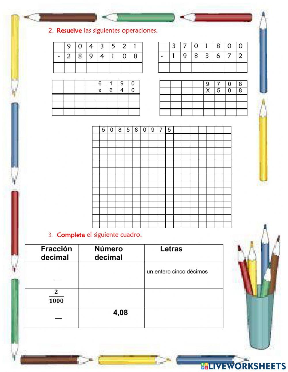 Repaso de aritmética