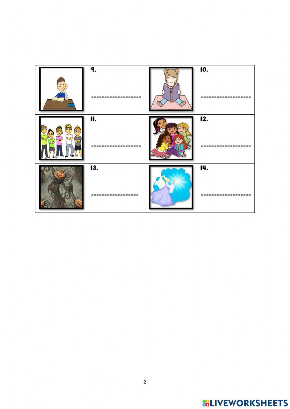 Year 5 basic Adjectives