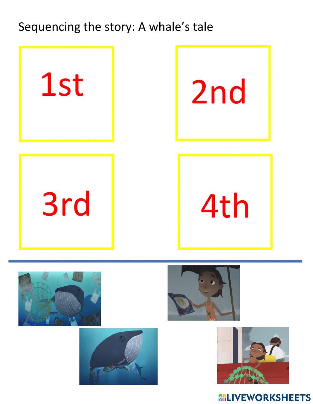 A whale's tale drag and drop