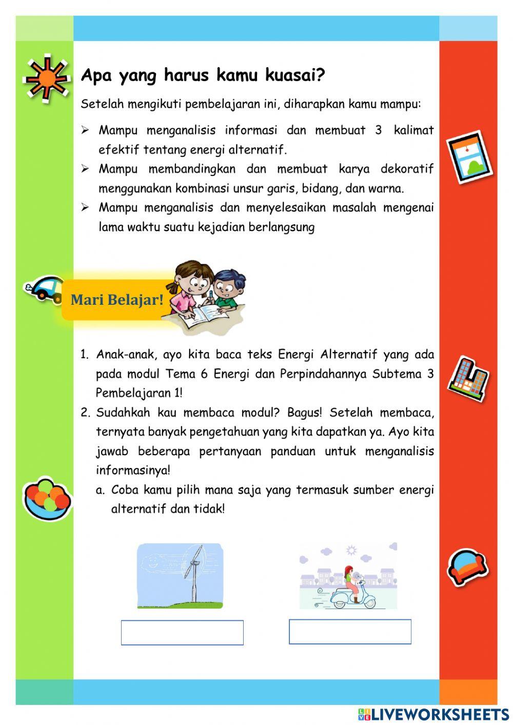 Tema 6 Subtema 3 Pembelajaran 1