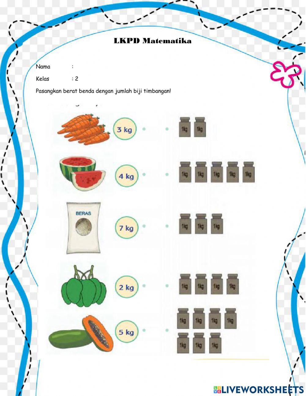LKPD Matematika Berat