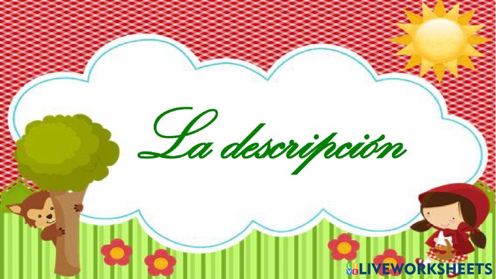 La descripción 3