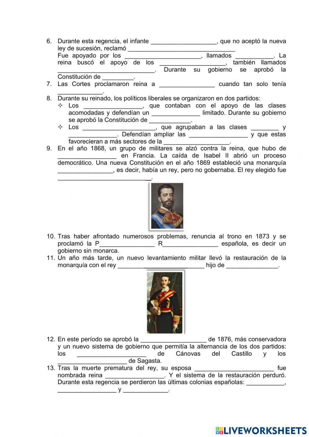 España en el siglo XIX