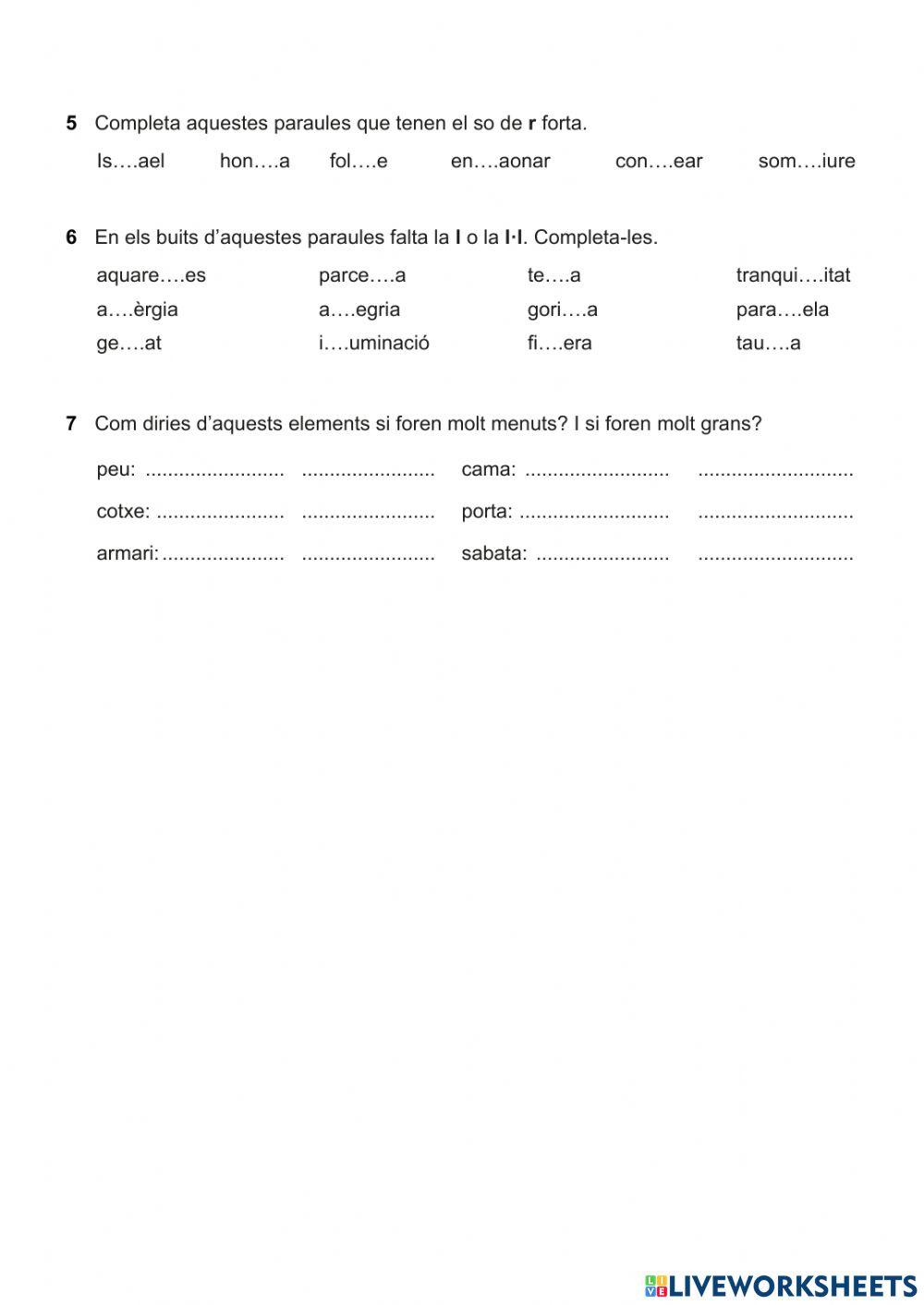 Tema 9 Llengua 3r primaria