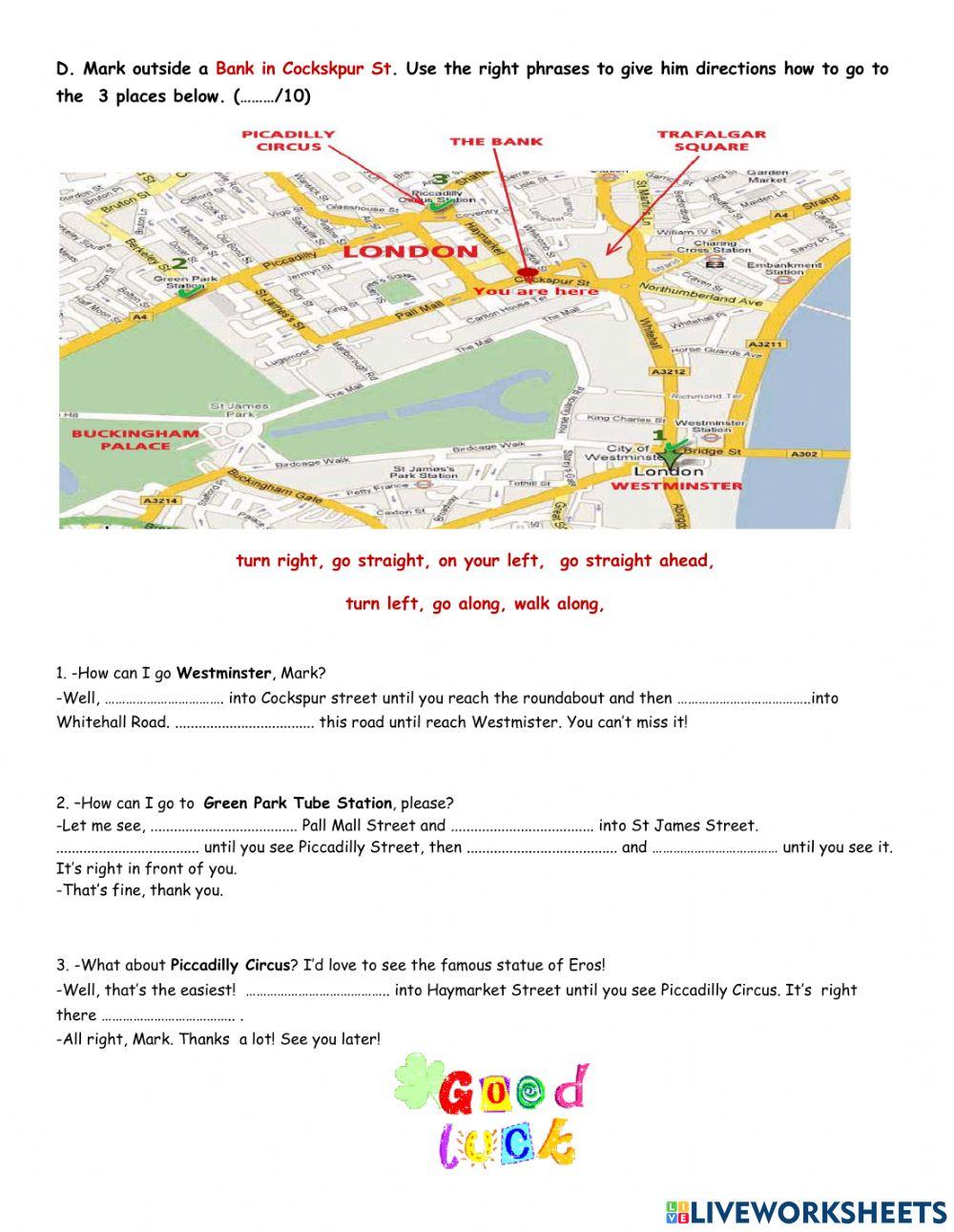 Unit 3 Revision Test