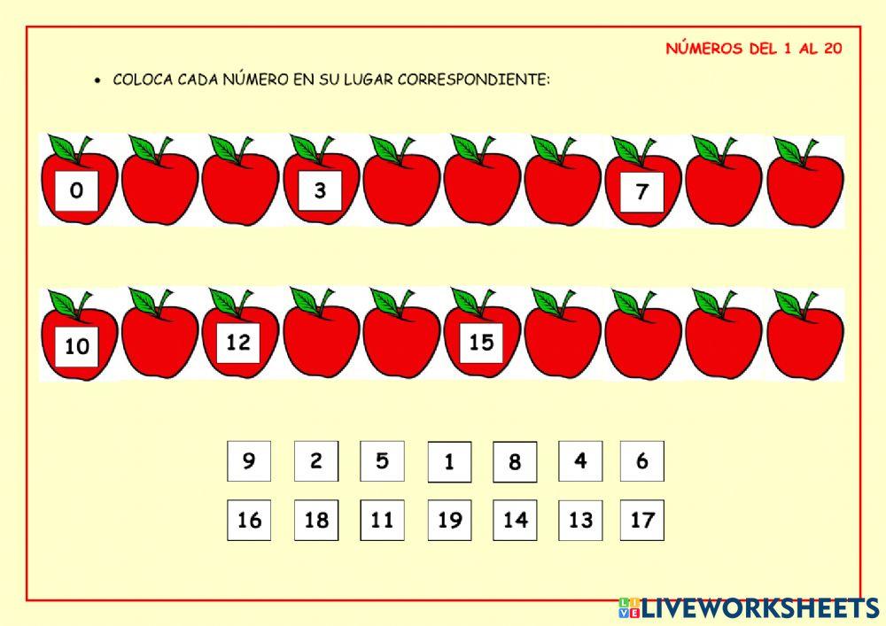 Números del 1 al 20 (1)