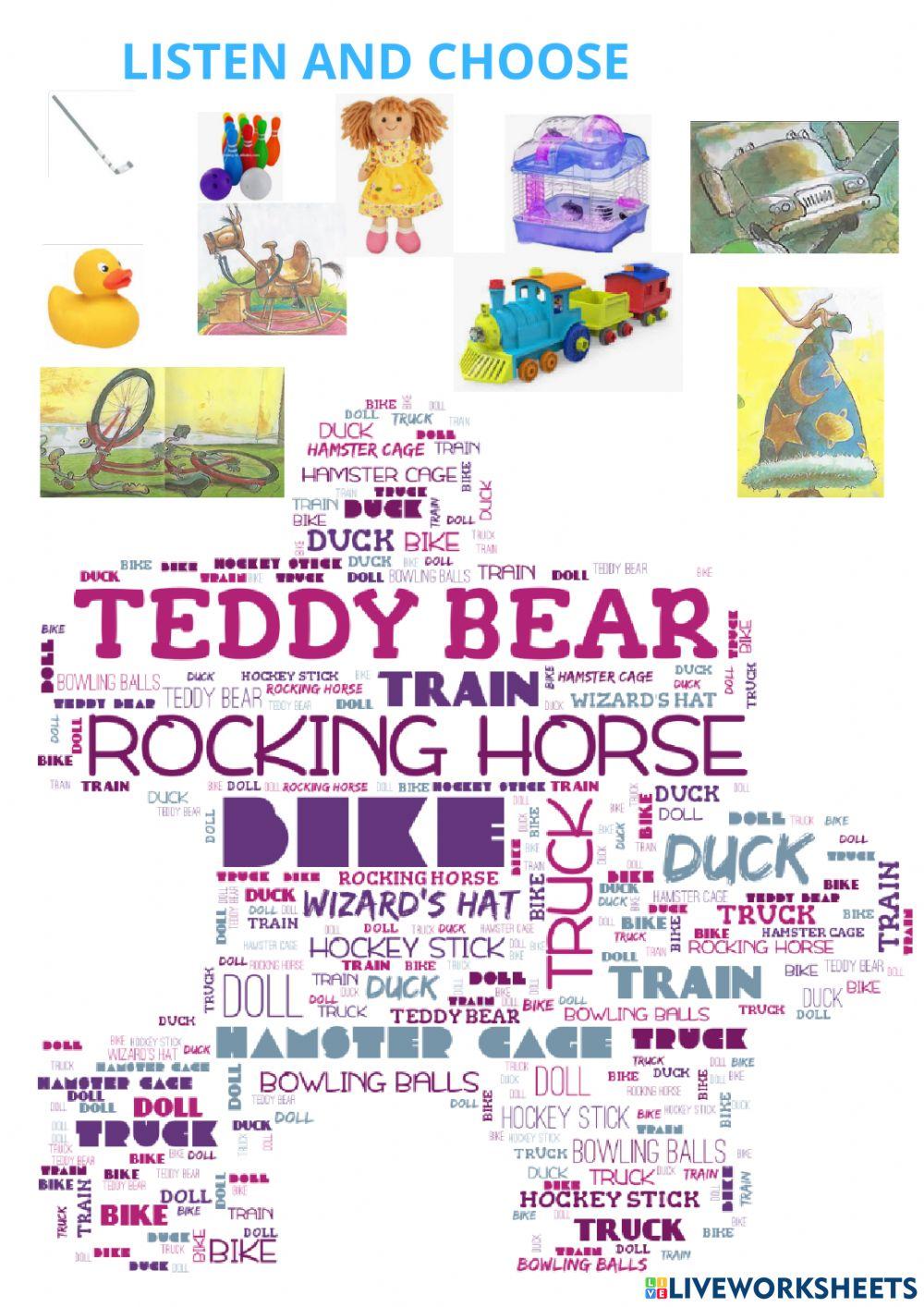 Wordcloud the boy who wouldn-t share