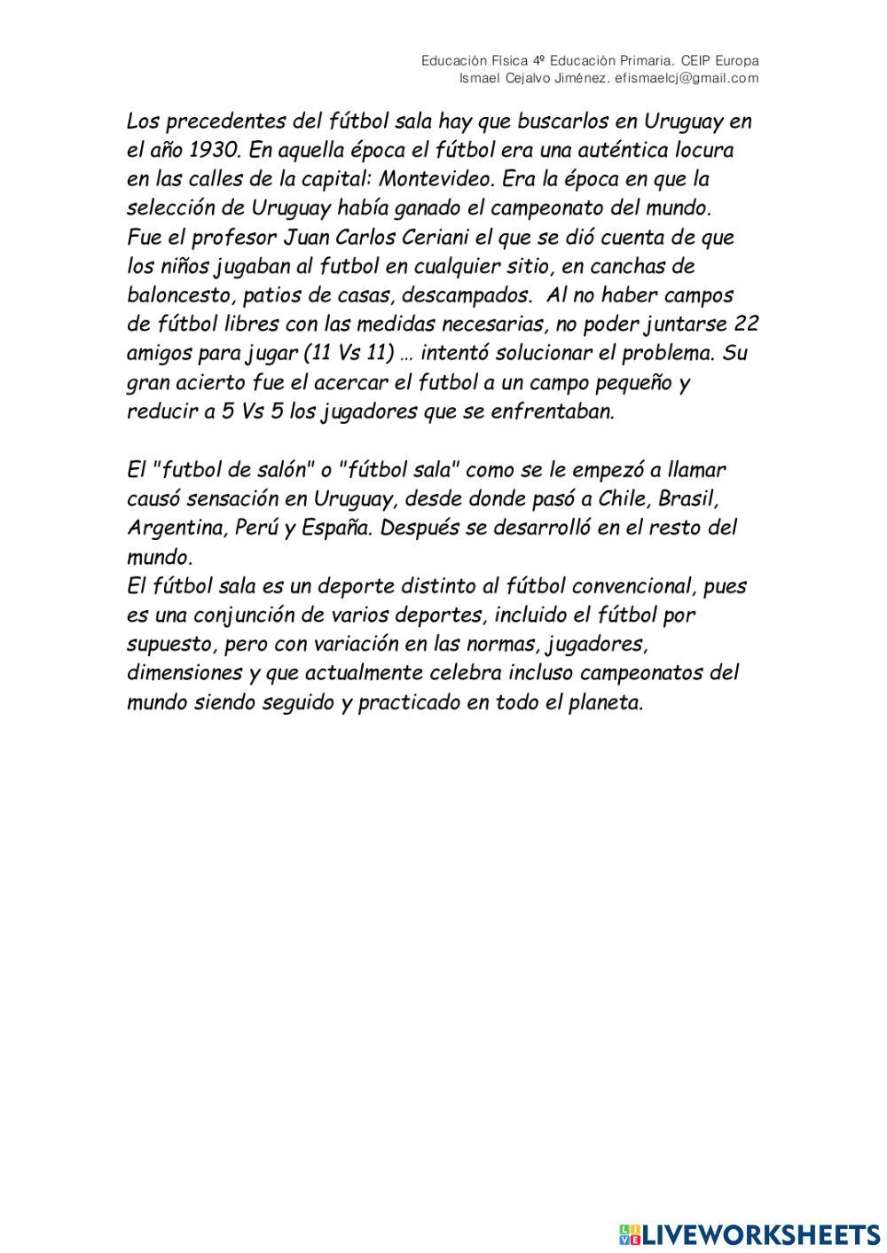 Deportes alternativos 4º