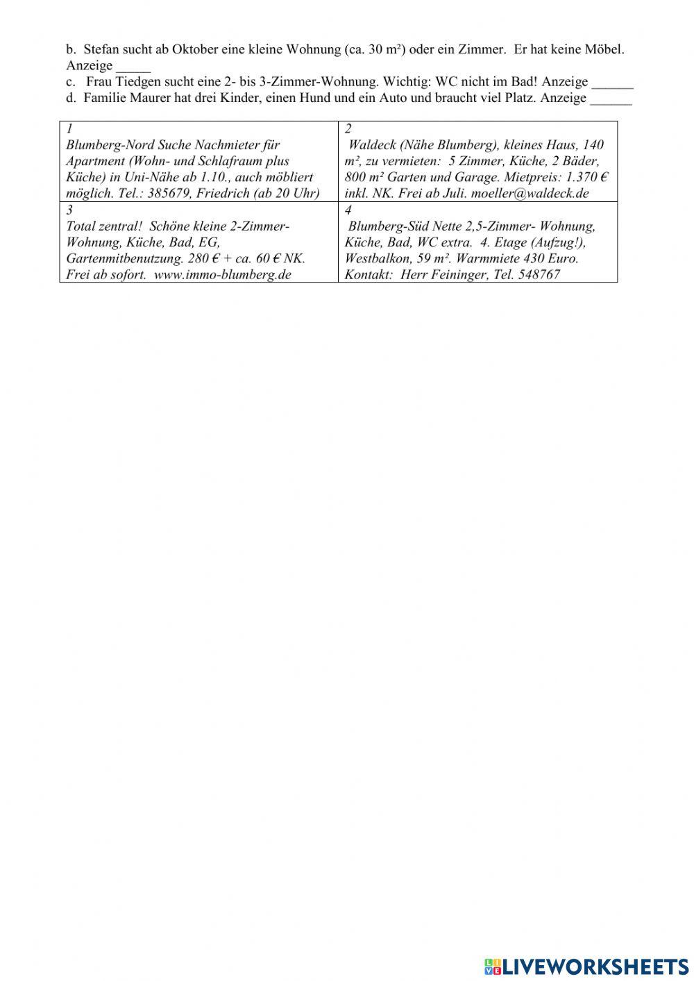 Menschen A1.2, Modul 5
