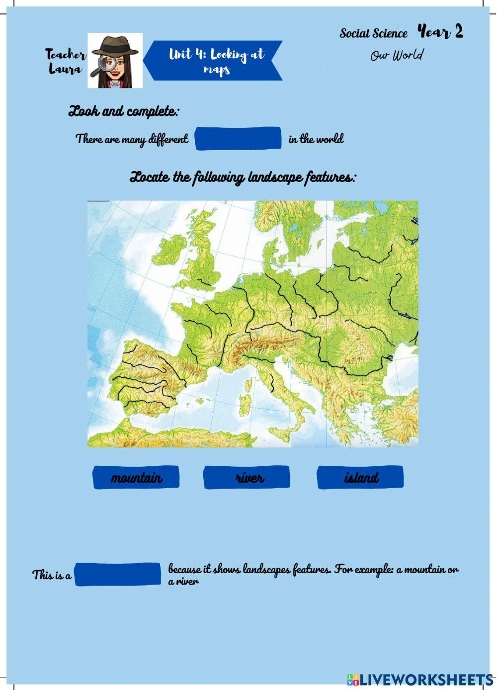Unit 4:Looking at maps