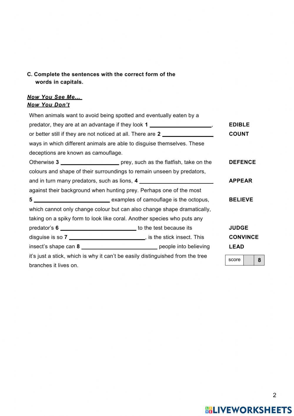 Pioneer B2 Module 7. Test