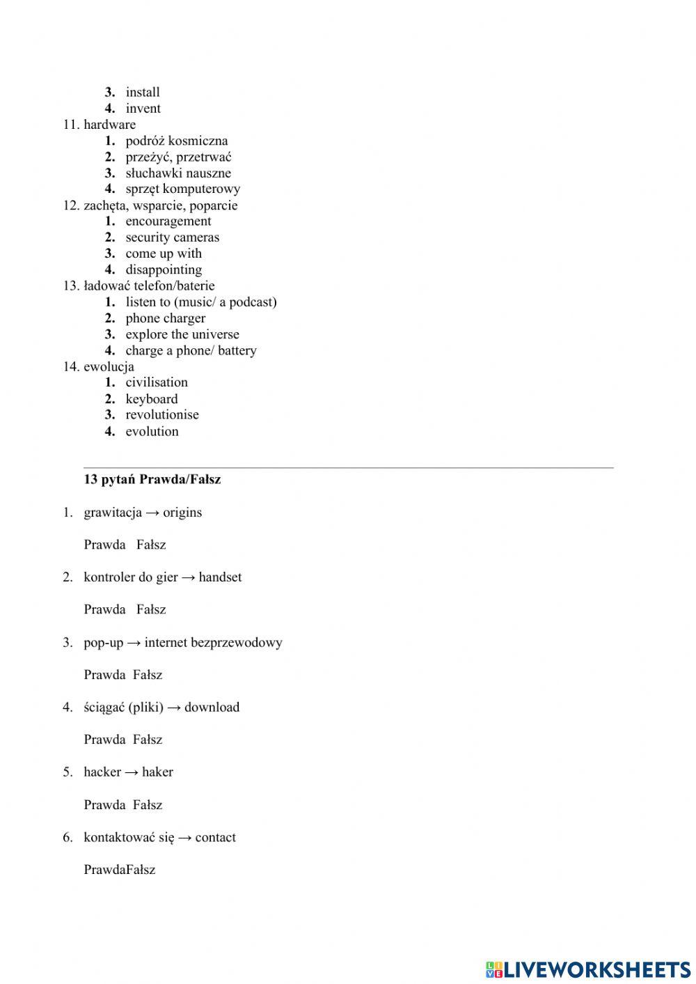 Słówka - macmillan