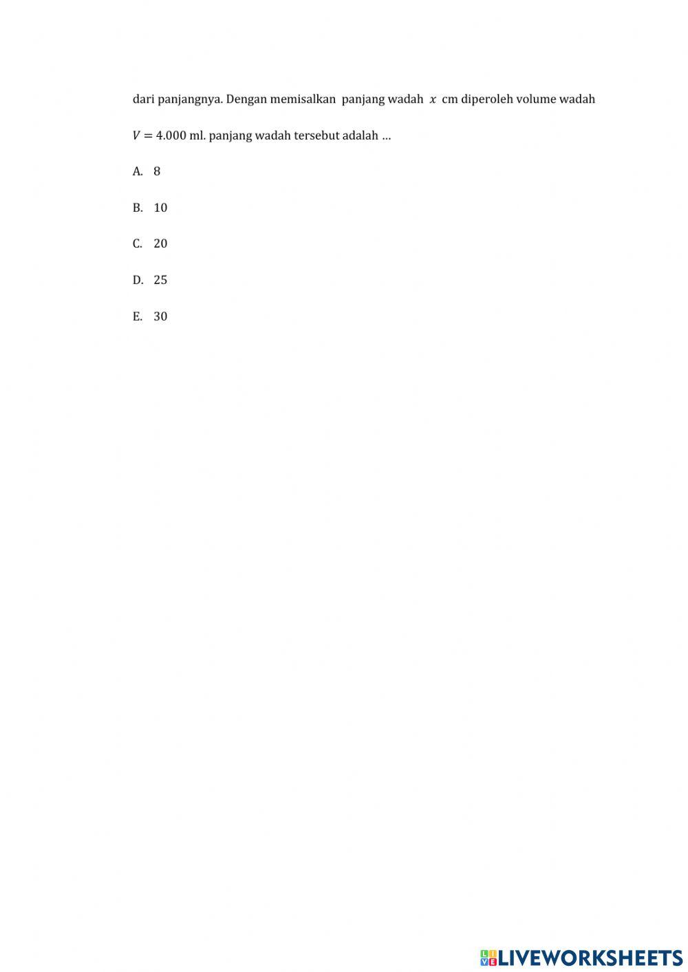 Latihan polinomial online