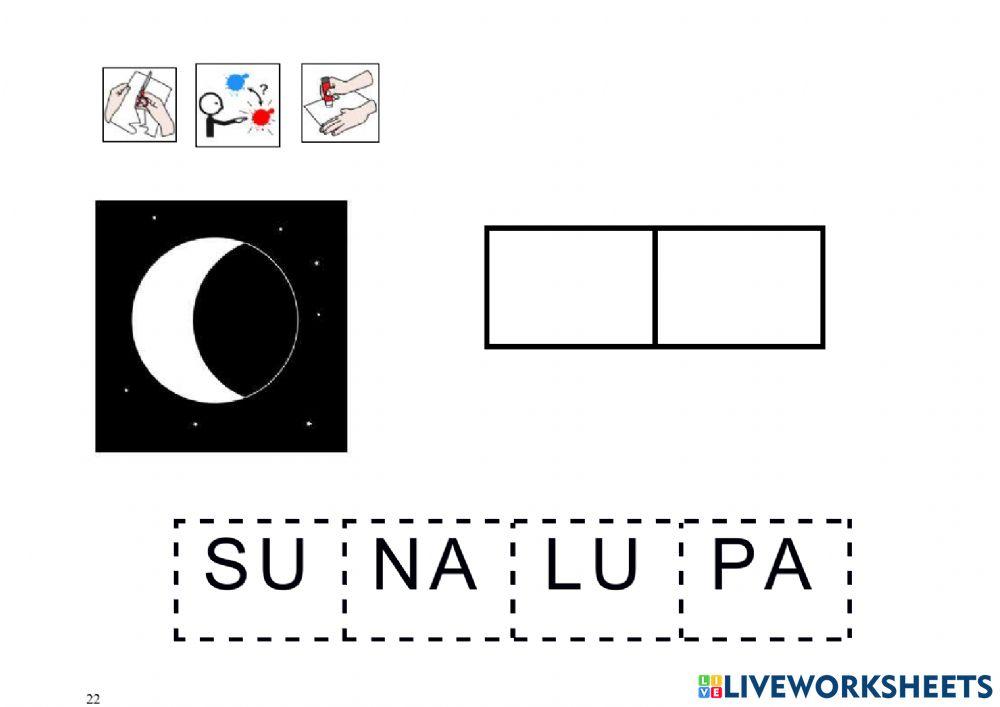 Componemos palabras a partir de sílabas