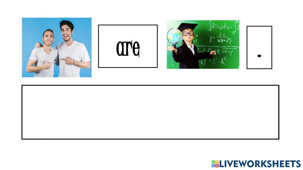 Sentence maker I, We and You