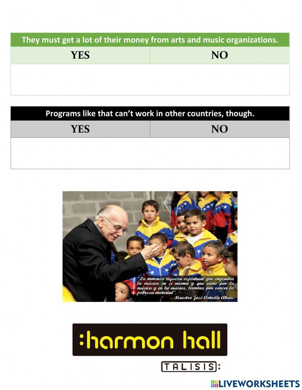 El sistema, reading complehension.