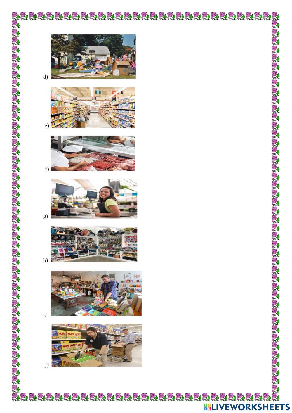 Vocabulary- Cash and Sales