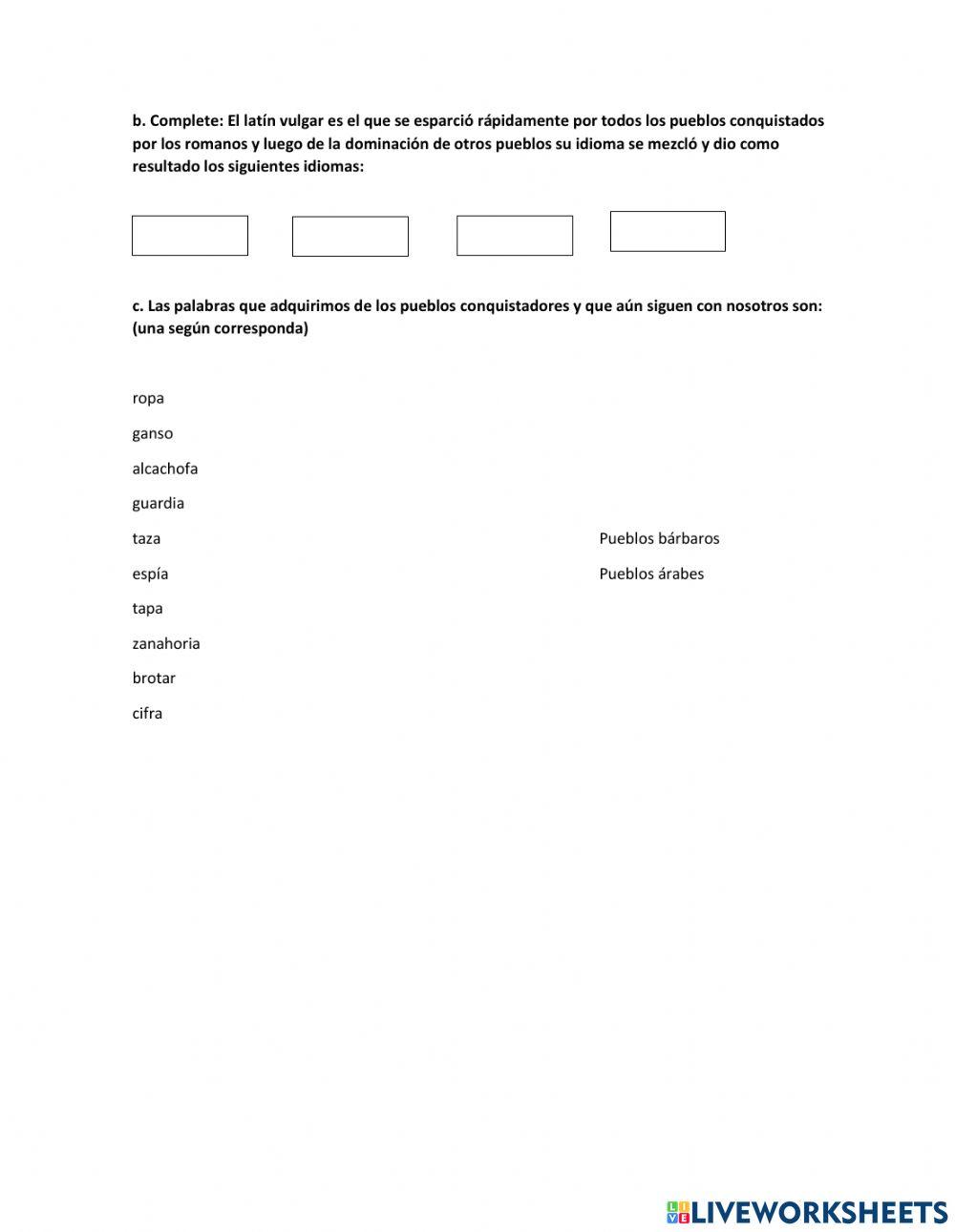 Origen del español - parte 1