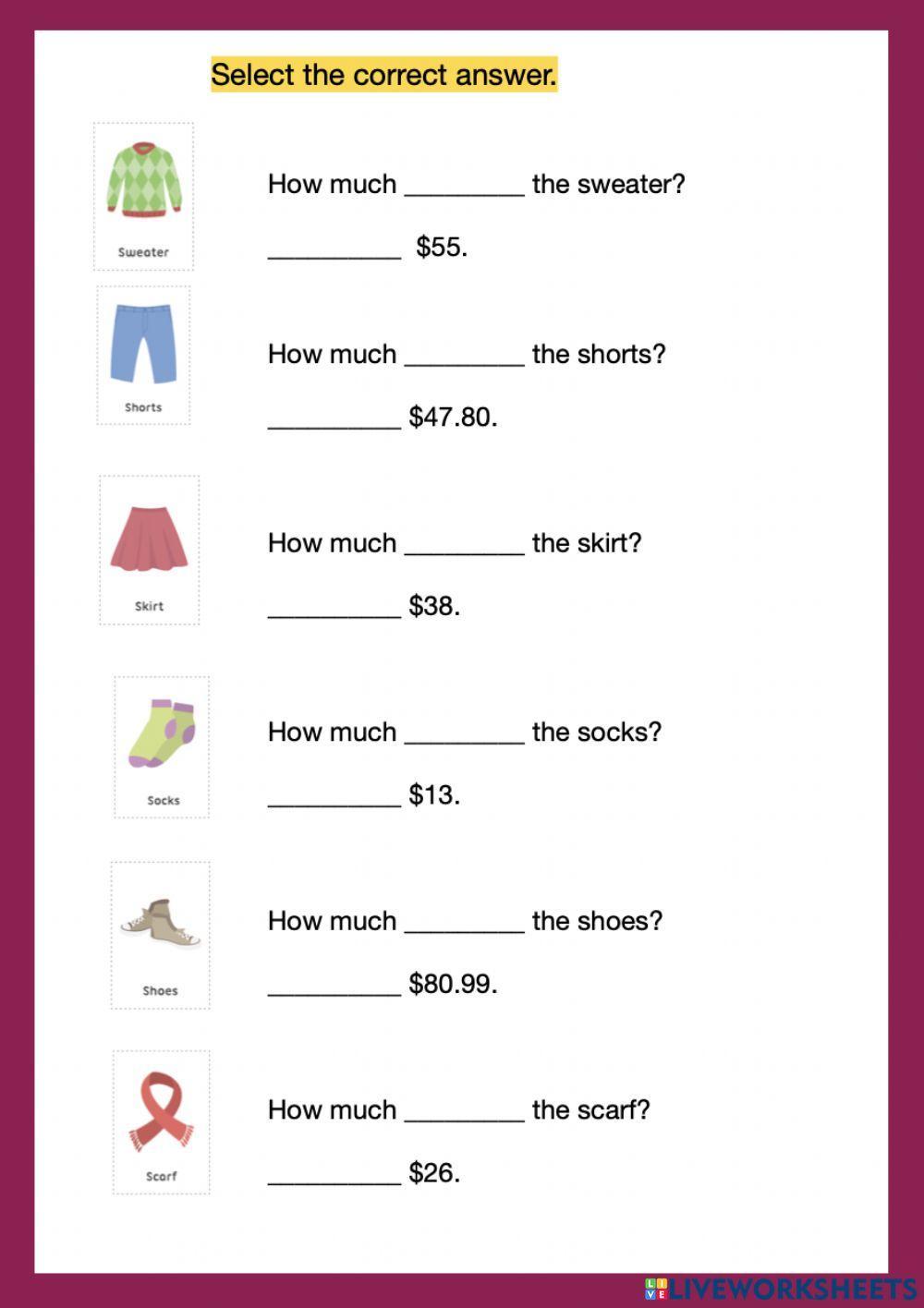 How much - It's- They're