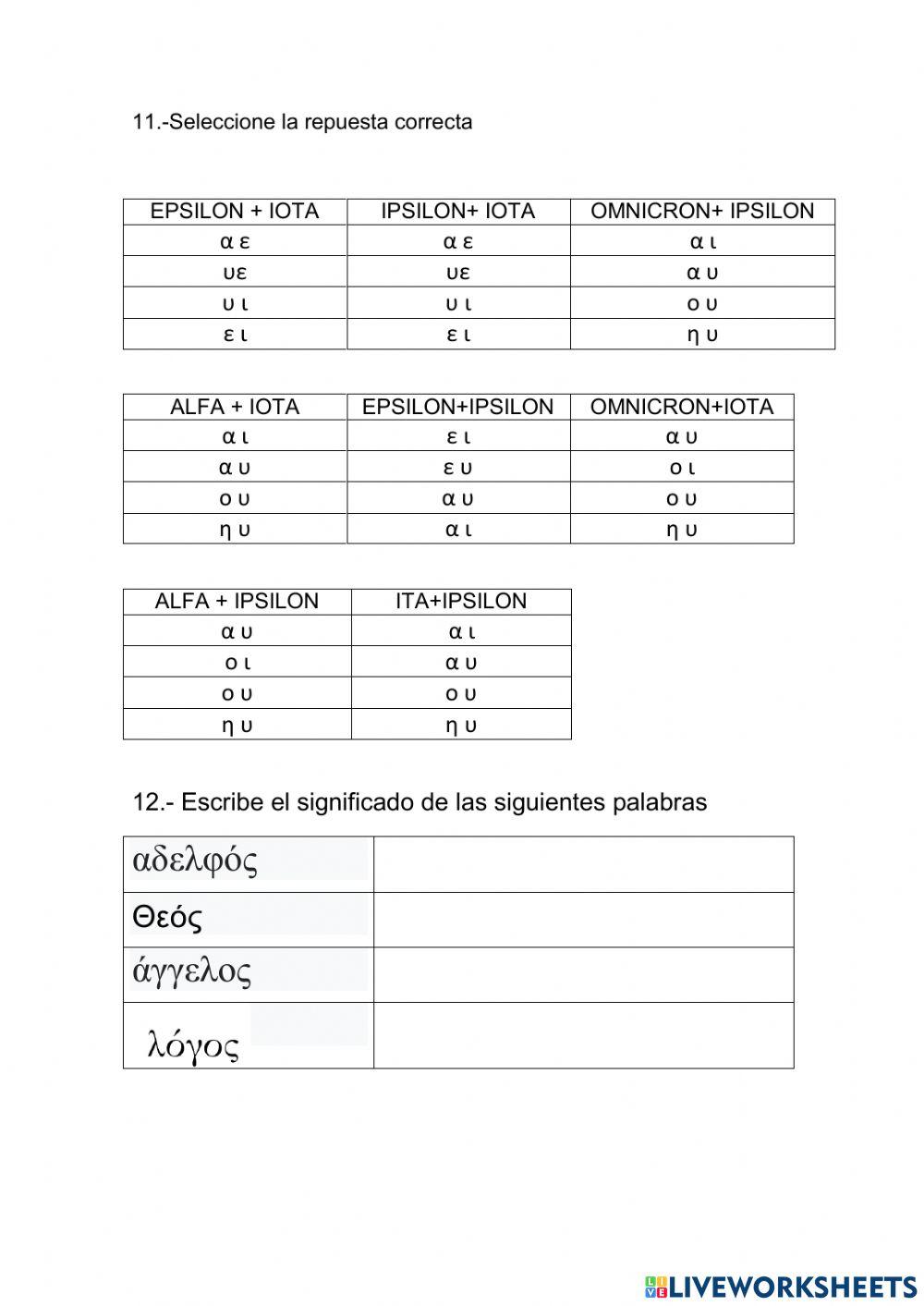 Leccion escrita n°1