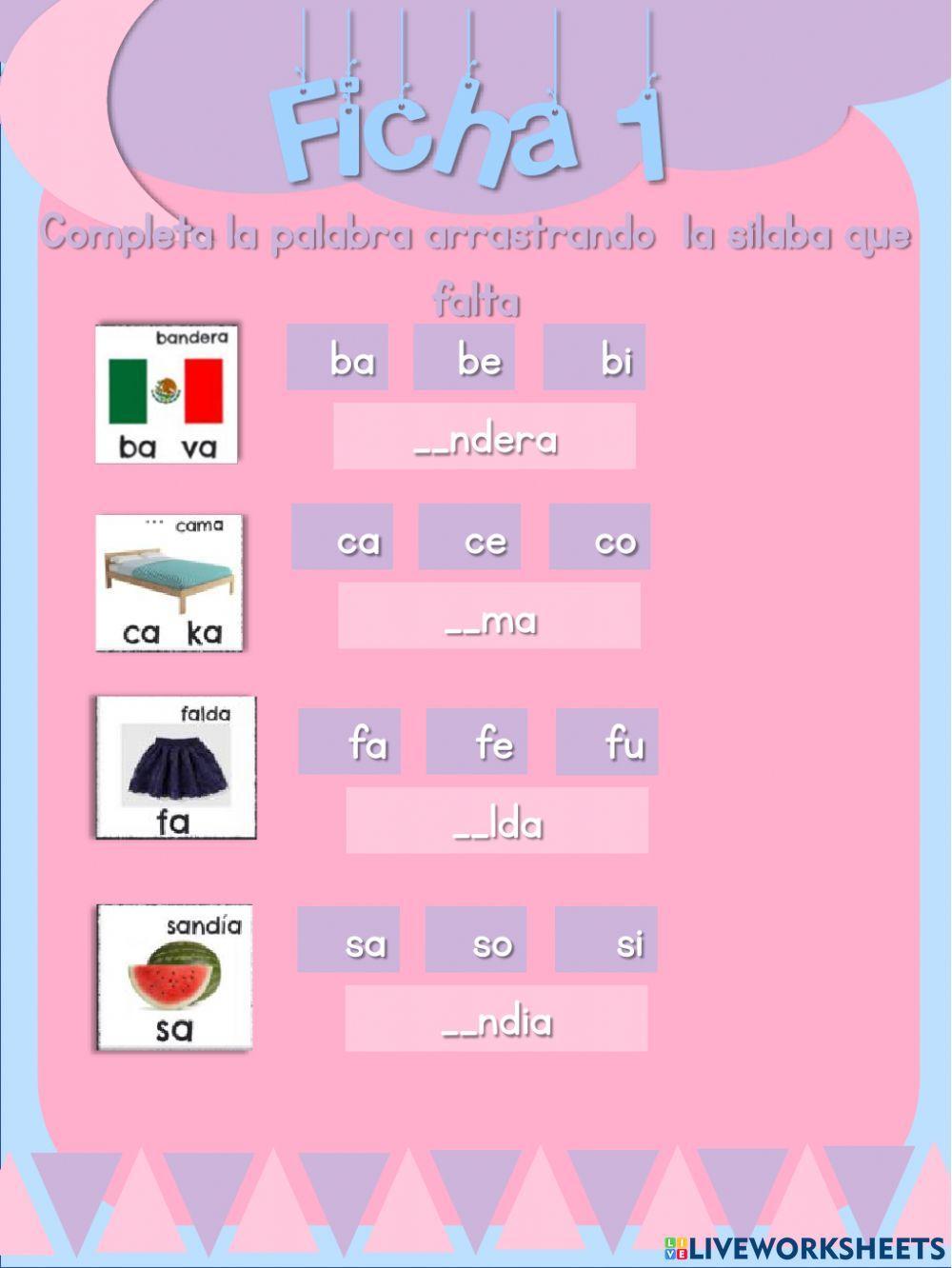 Ficha  1  metodo veinte dia