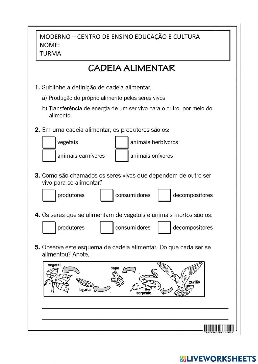 Ciências 4º ano
