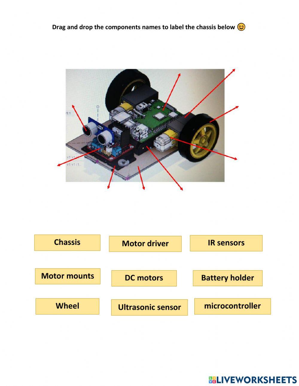 chassis components online exercise for | Live Worksheets