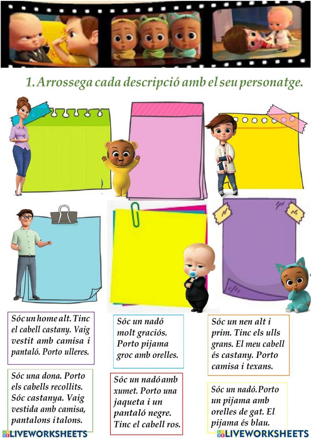 Descripcion personages