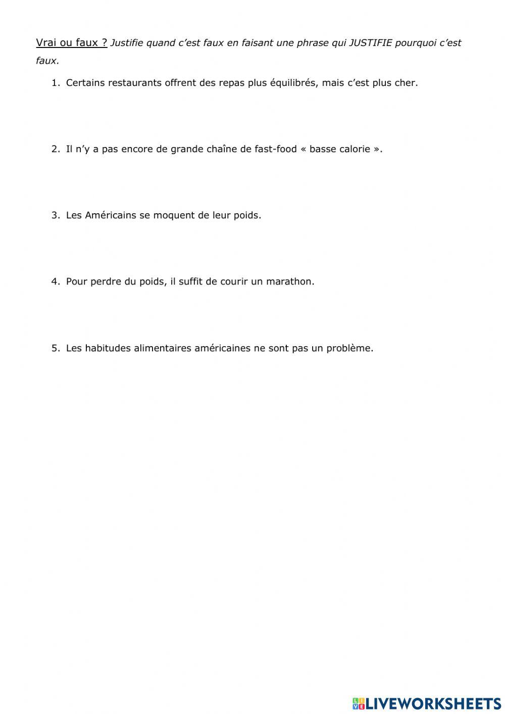 Food for thought (CL)