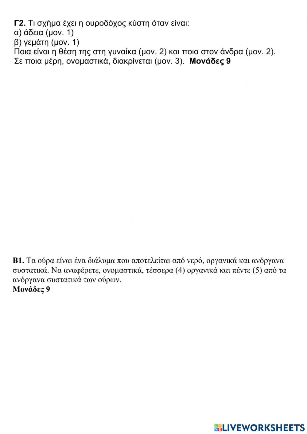 Ουροποιητικο