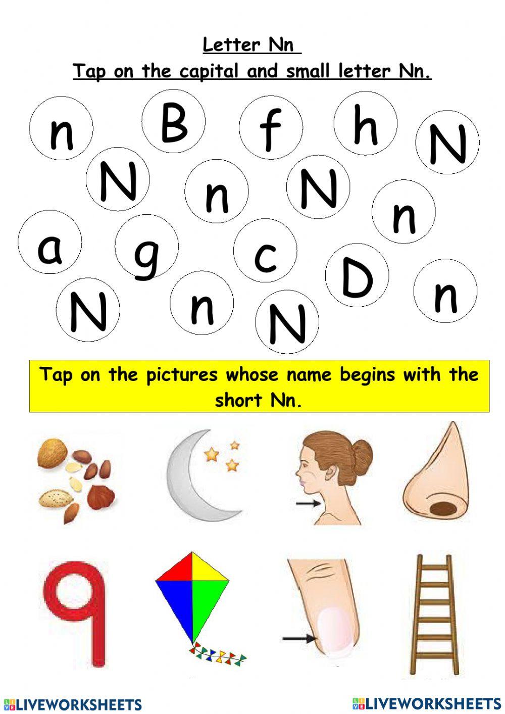 Capital letter and small letter