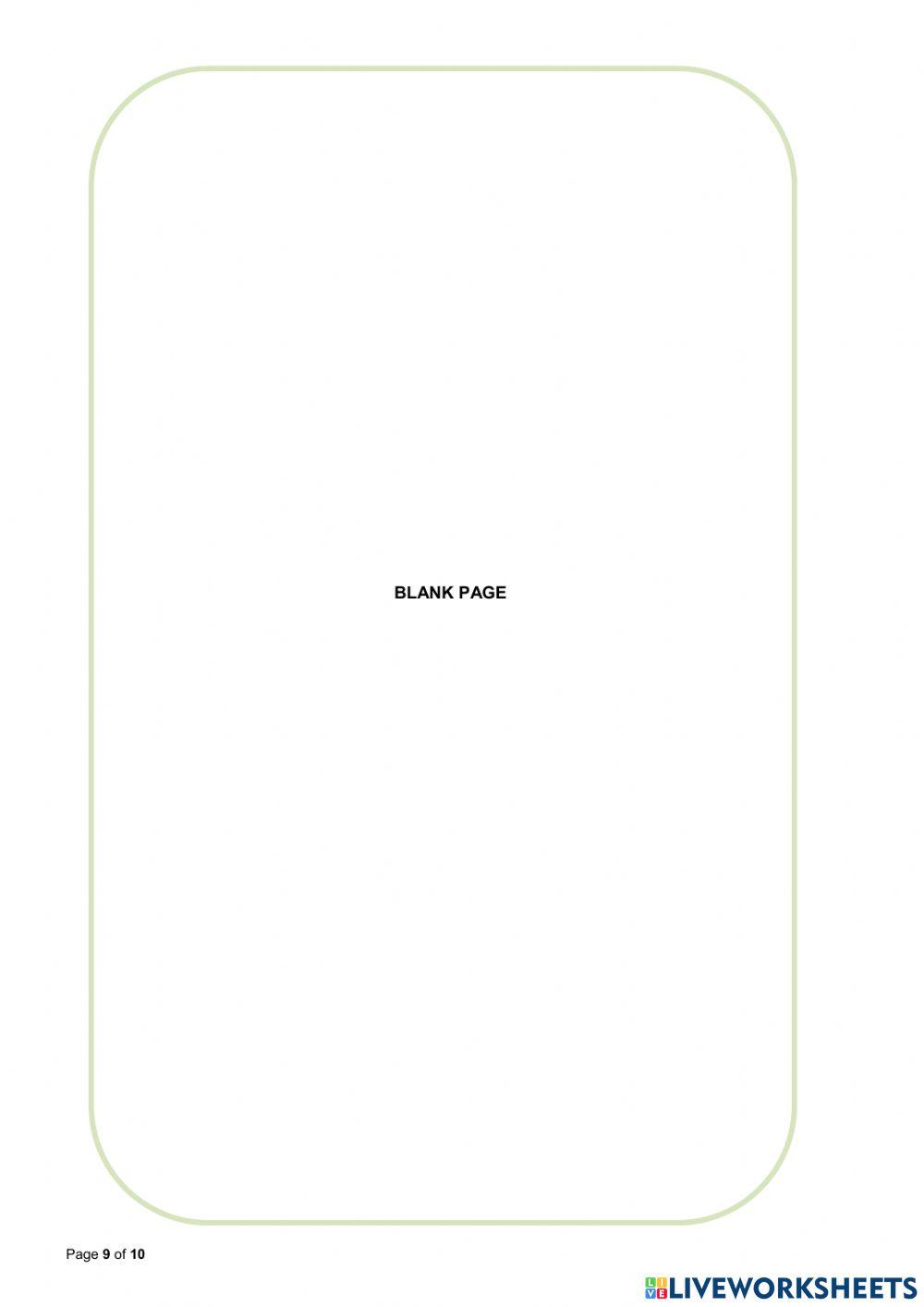 Entry 3 writing diagnostic