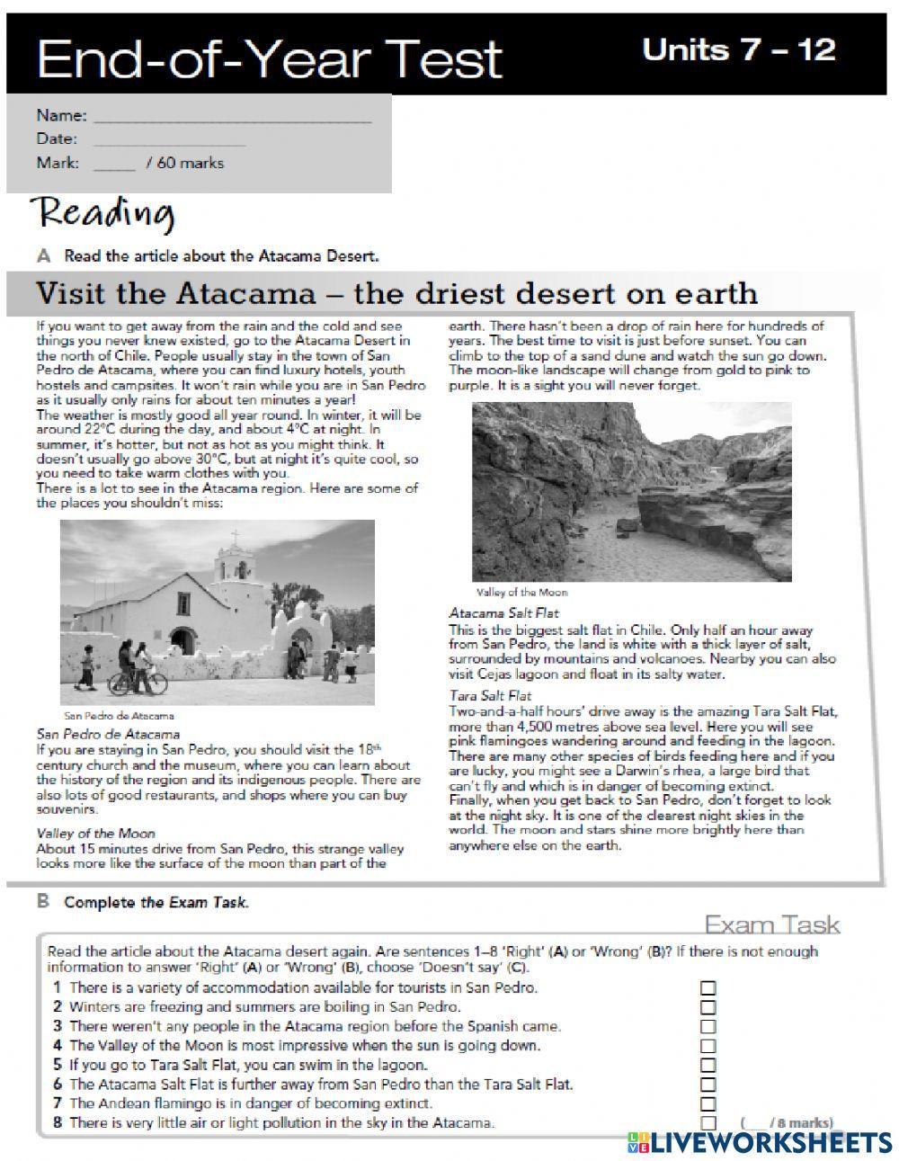 Review-End of Year-A2