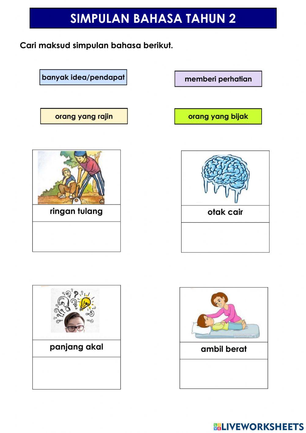 Simpulan bahasa tahun 2