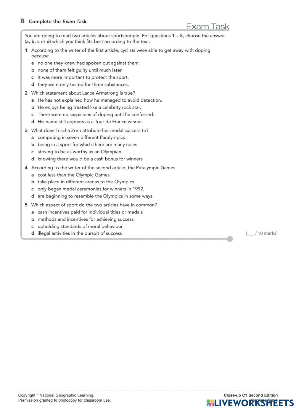 Close up C1 Pro Free Interactive Worksheets 4777143 close-up-c1-pro-free-interactive-worksheets-4777143