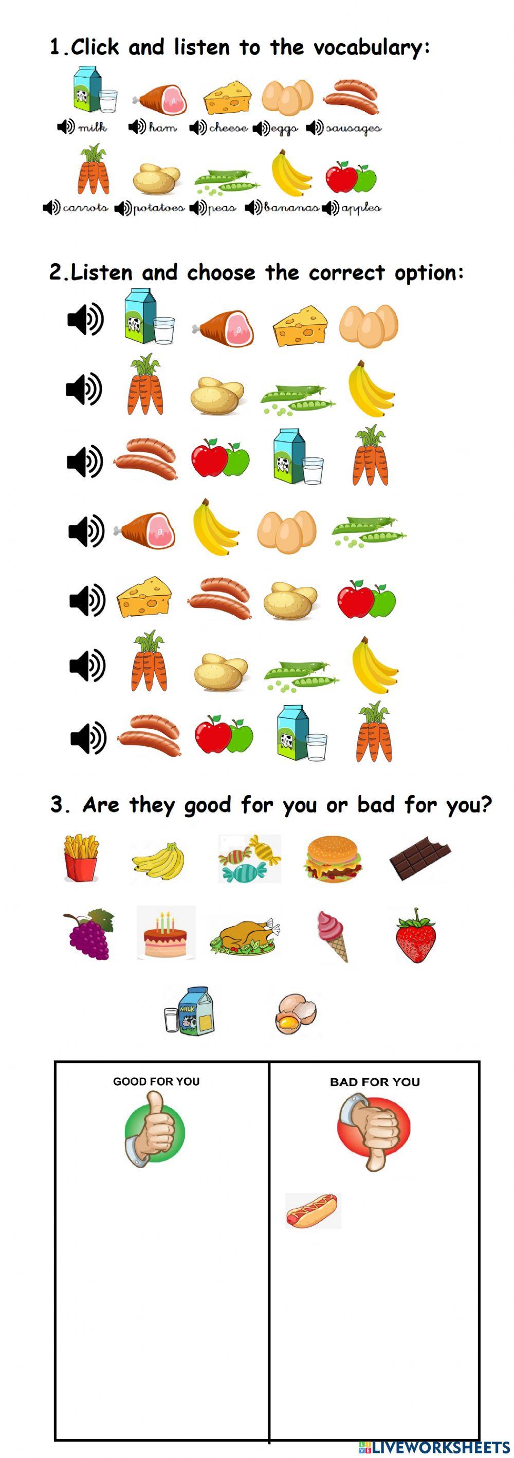 Tiger 1 - Unit 4 - Food