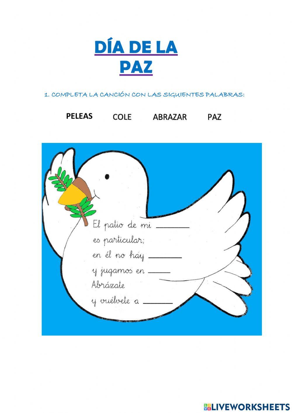 DIA DE LA PAZ