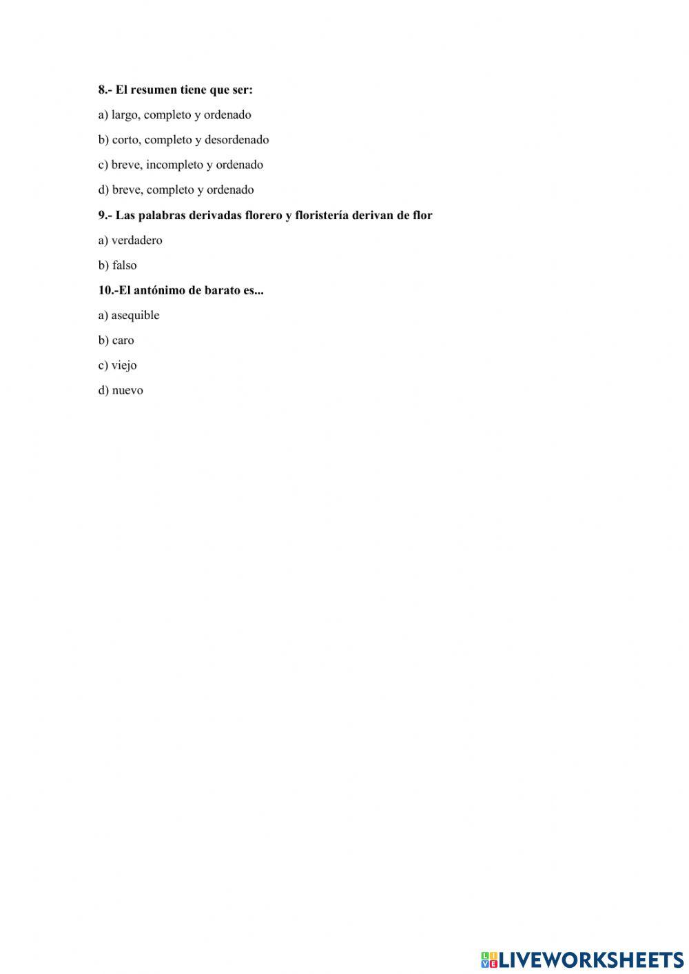 Preguntas repaso tema 6