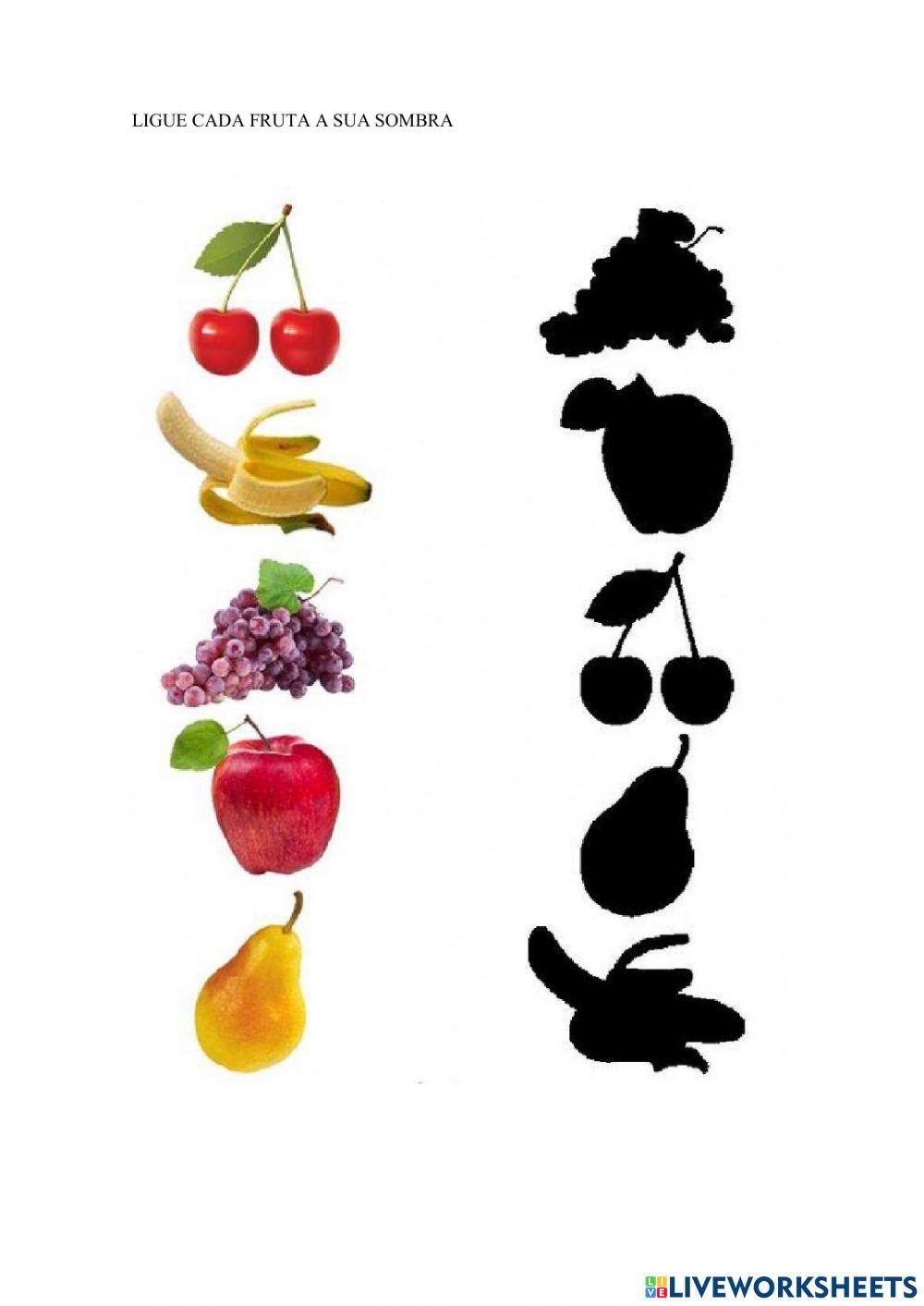 Ligar frutas a sua sombra