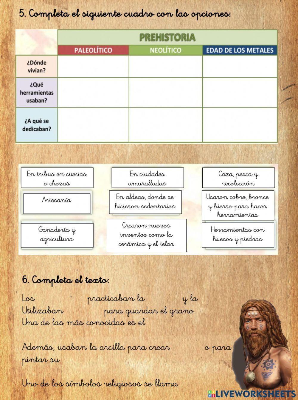 Examen prehistoria 3