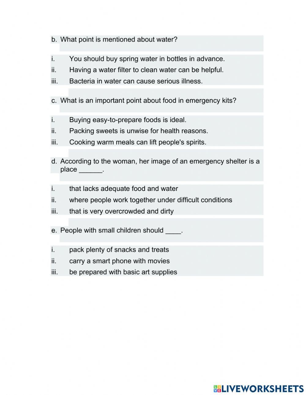 listening practice week 8