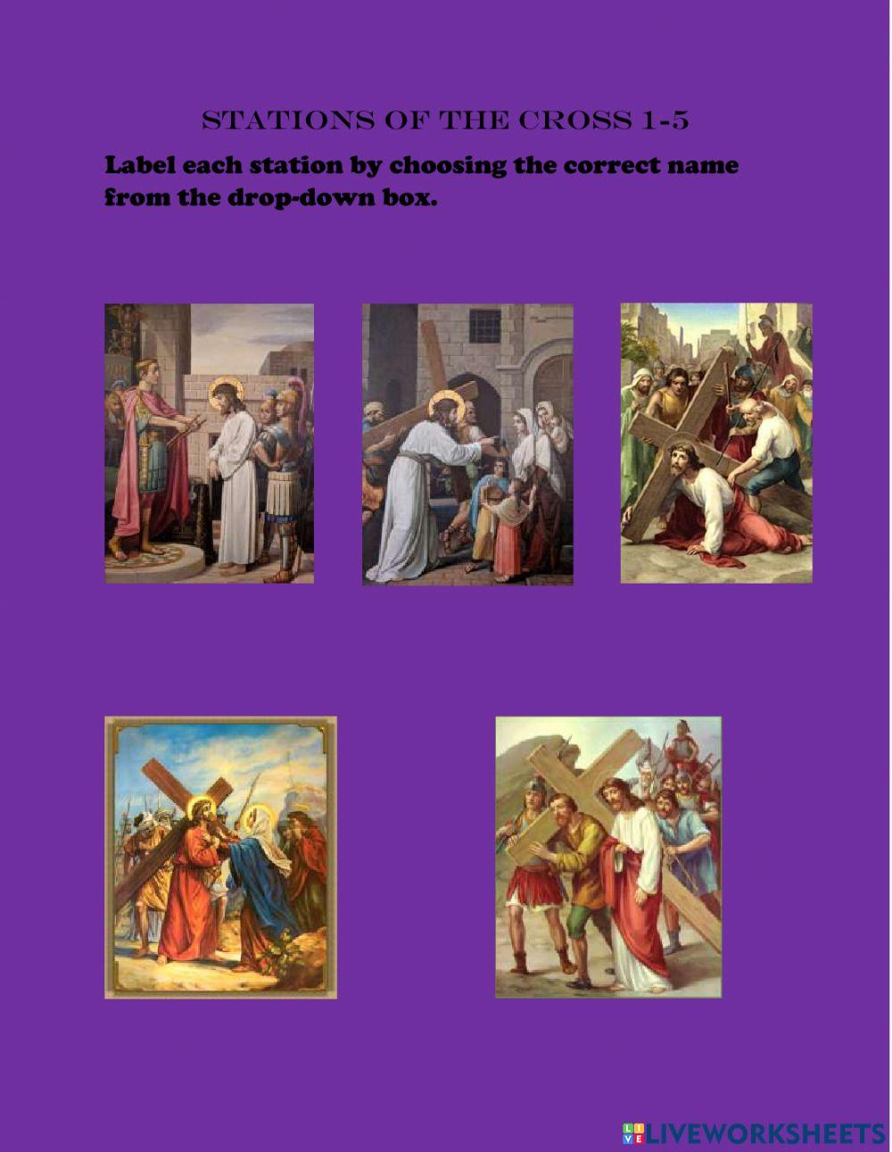 Stations of the cross 1-5