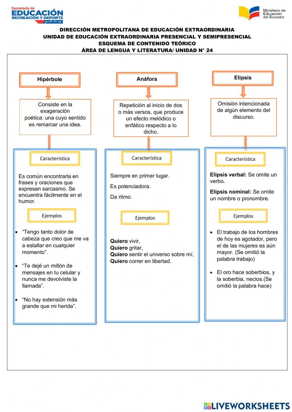 Lengua y Literatura Unidad 24