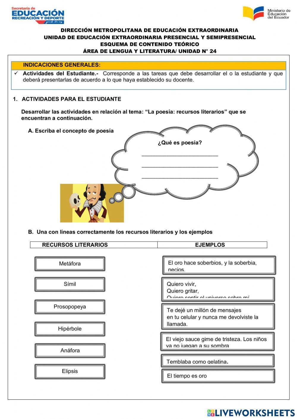 Lengua y Literatura Unidad 24