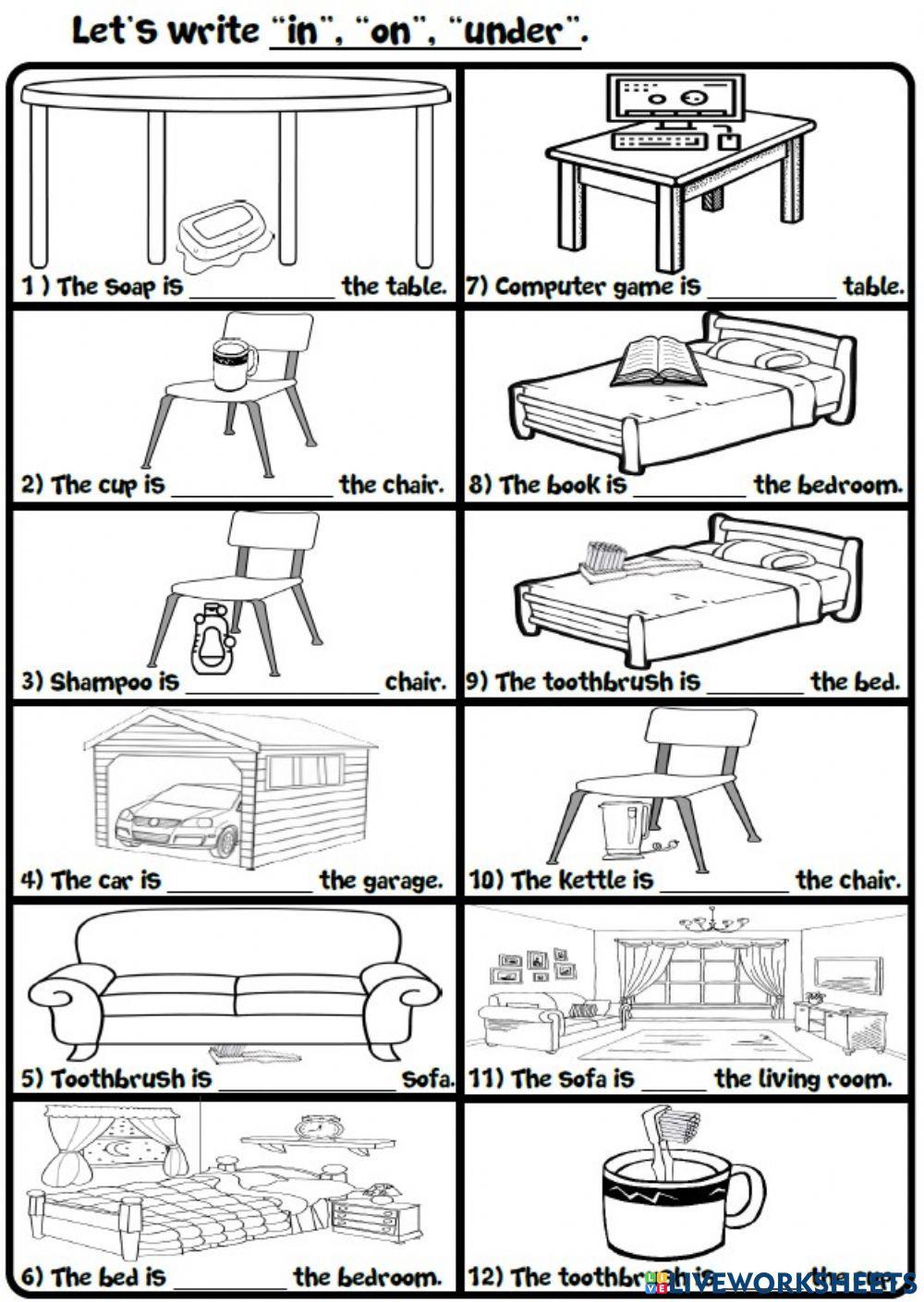 3.6. My House - Prepositions 3.6. My House - Prepositions