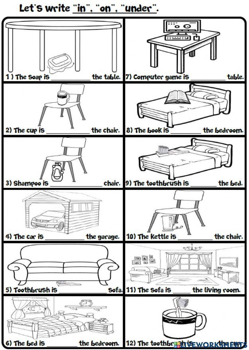 3.6. My House - Prepositions