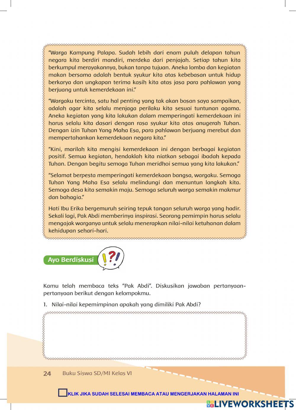 Tema 7 Sub Tema 1 Pembelajaran 3