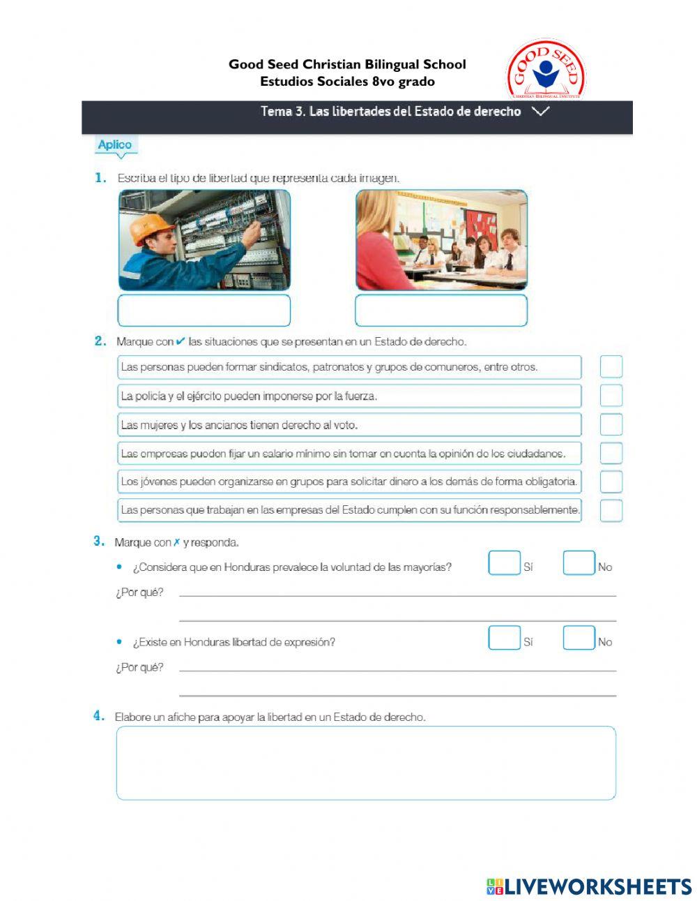 Libertades del Estado y Rendición de cuentas