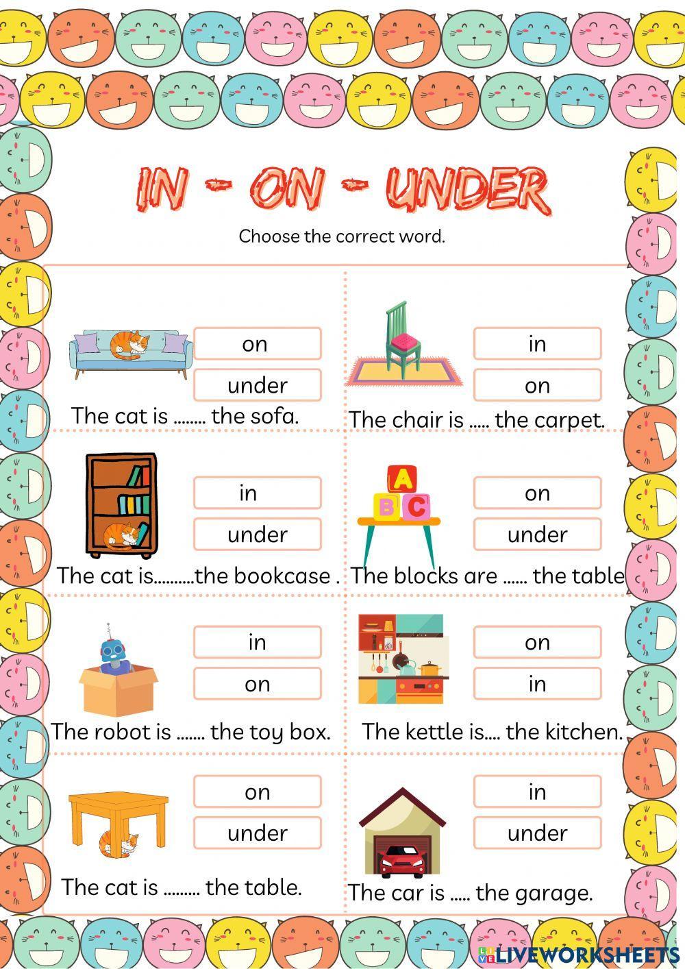 My house(Prepositions)